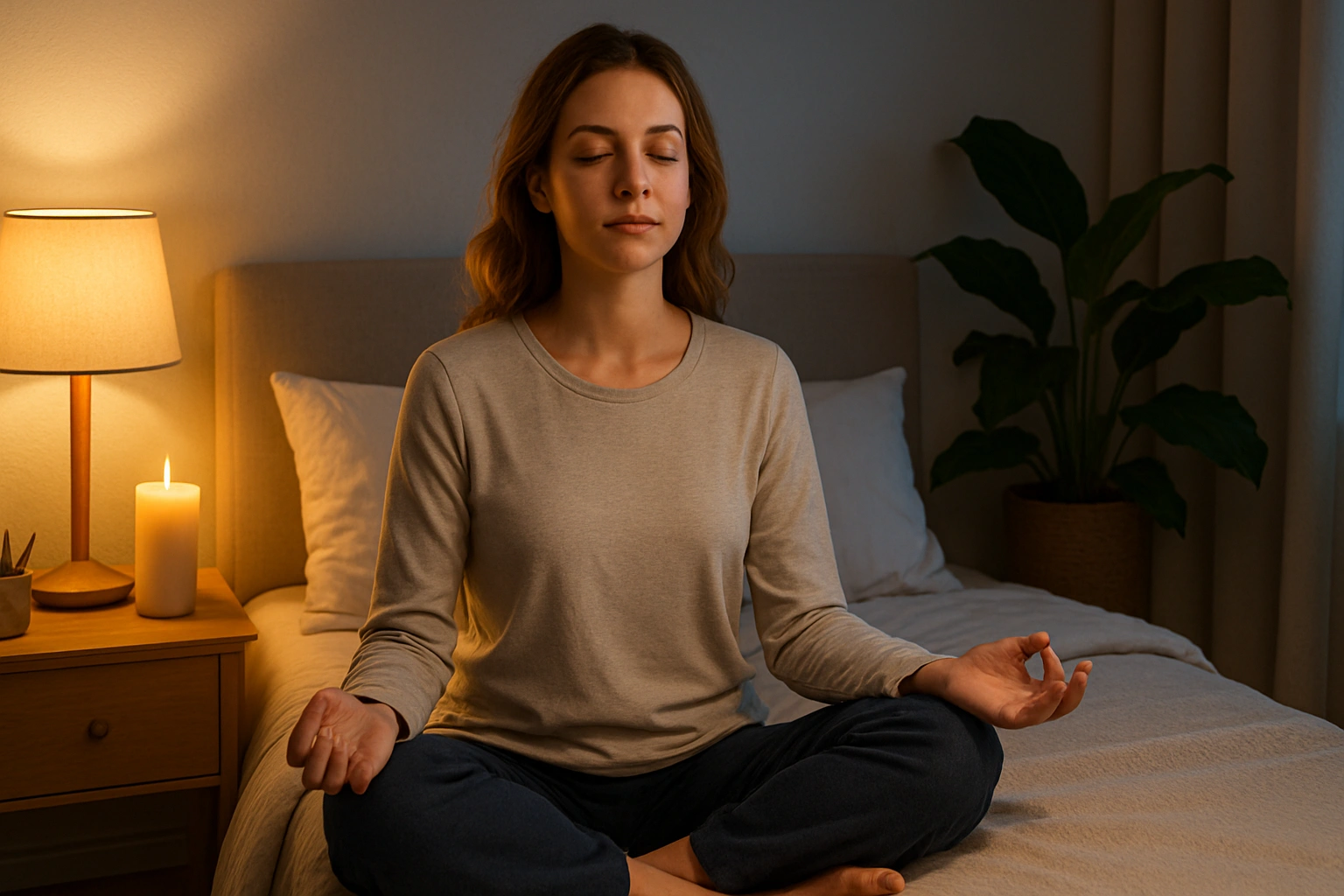 5 простых шагов к медитации перед сном